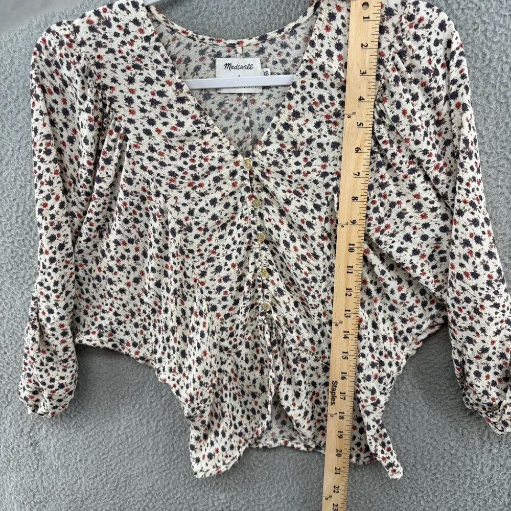 Madewell x Christy Dawn Emmy Top in Windflowers | XS